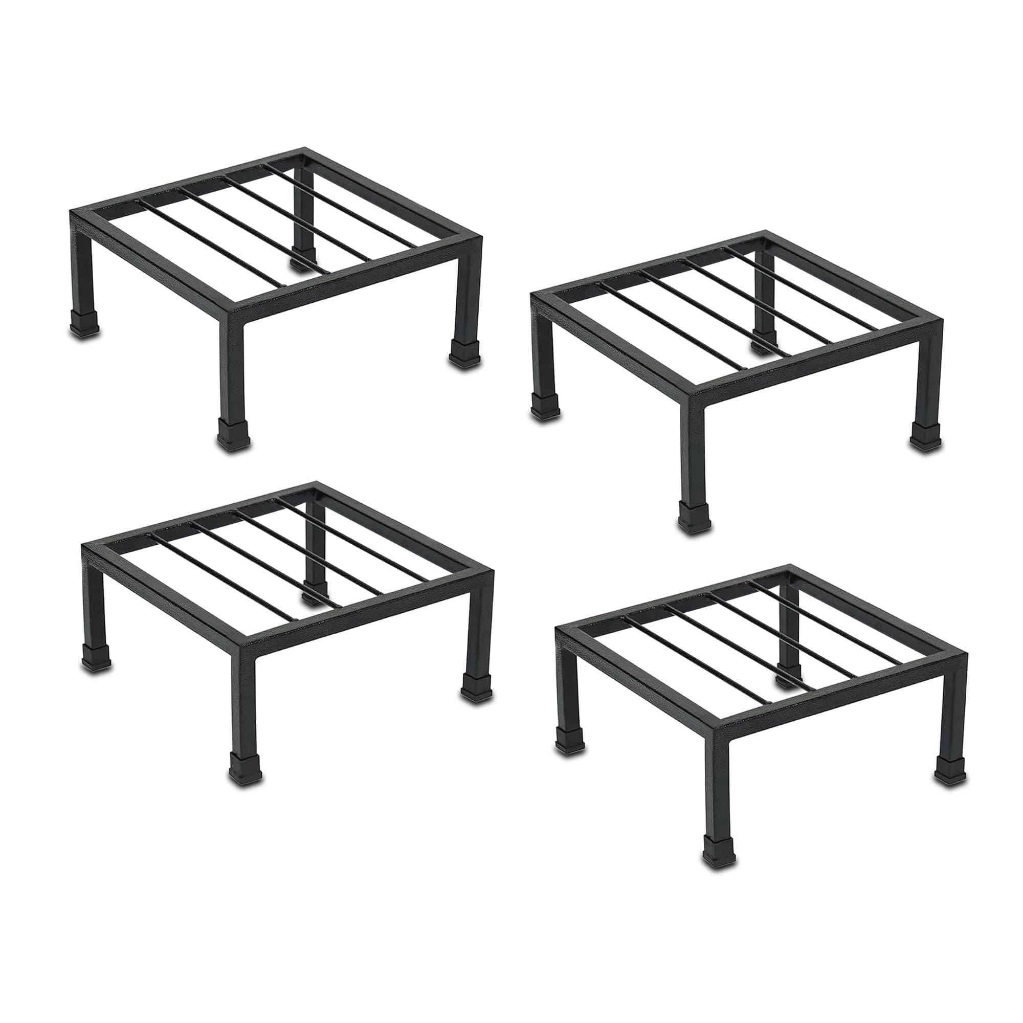 GADDA CO Square Plant Stand Set of 4