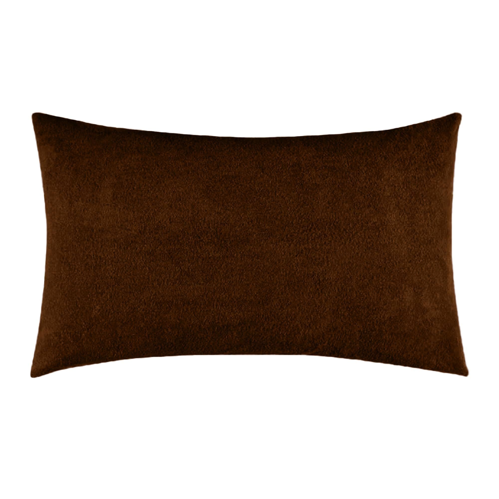 Soft Terry Coffee Colour Pillow Protector Cover with Zipper