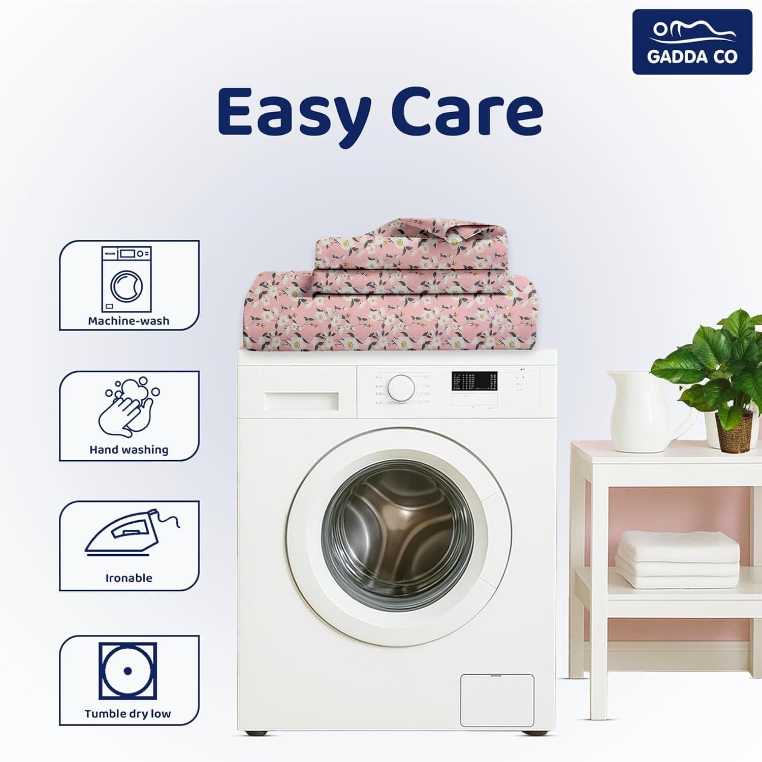 Durable, , Wrinkle-Free & Easy to Maintain