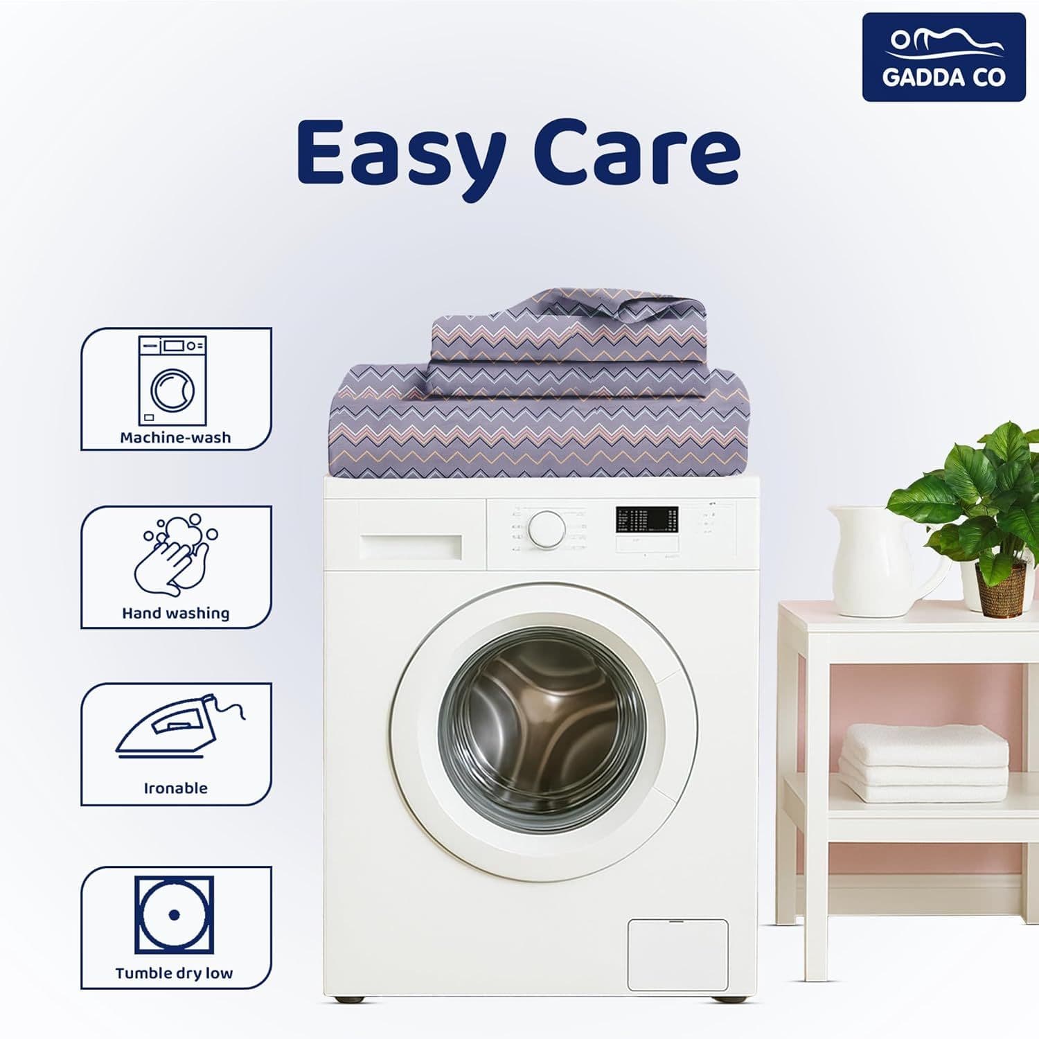 Durable, , Wrinkle-Free & Easy to Maintain